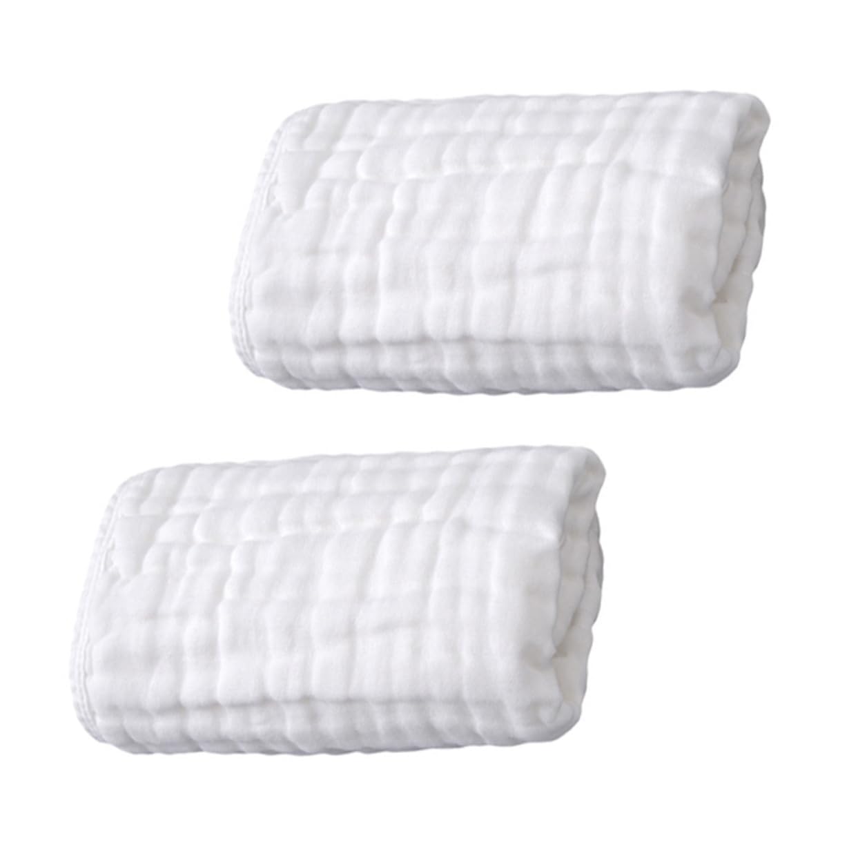 VICASKY 4pezzi Coperta Cotone Per Morbida e Assorbente Teli Da Bagno e Avvolgimenti Per Pancia Cotone Per Bebè