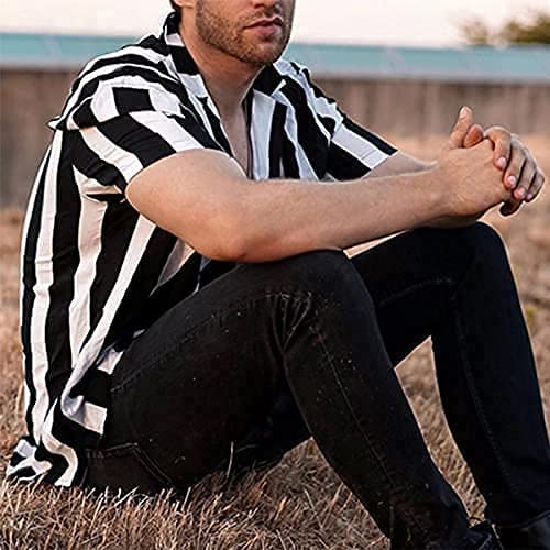 Image of Funky Printed Shirt for Men Half Sleeves