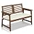 Furinno FG161167 Tioman Hardwood Outdoor Bench in Teak Oil, Natural