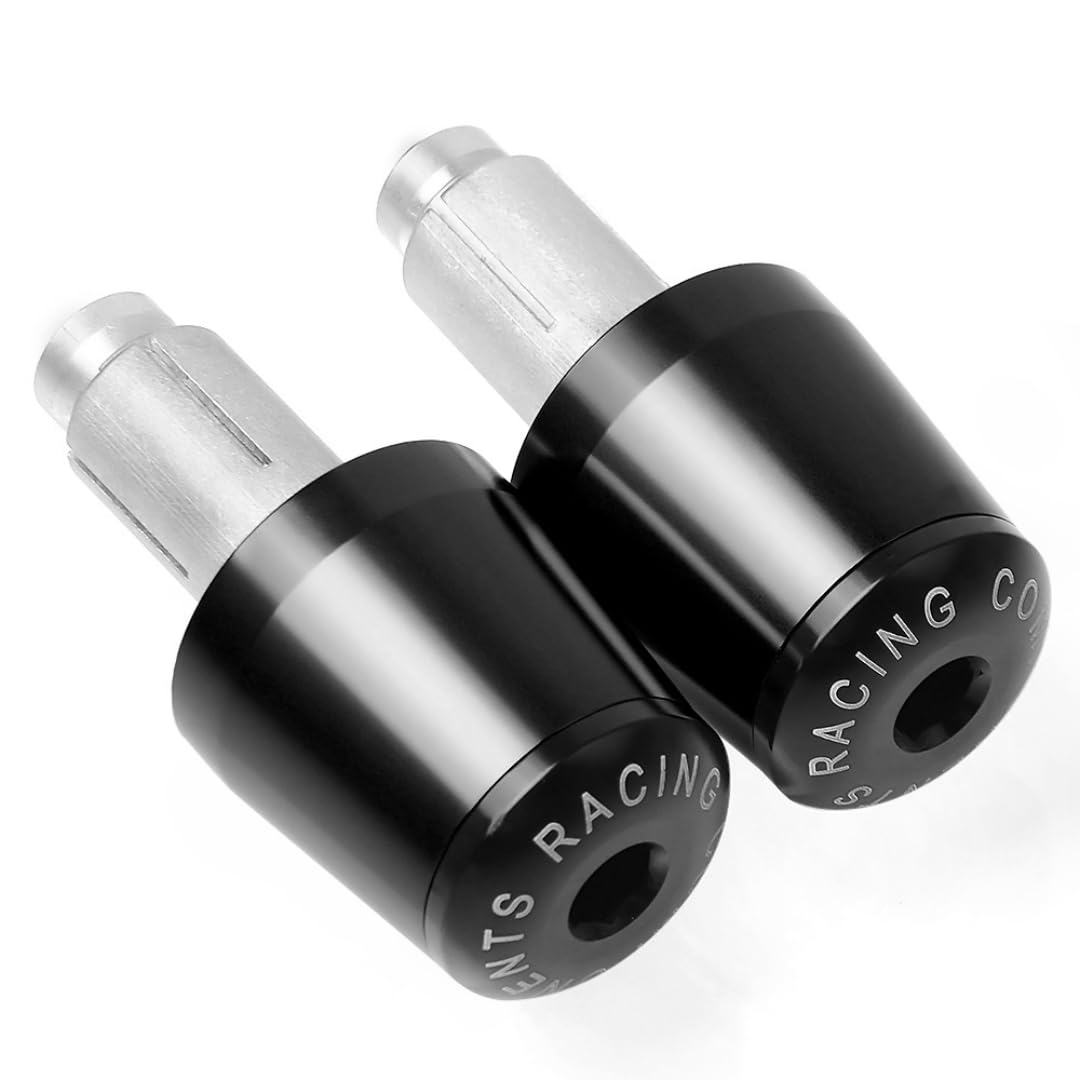 Contrappesi Manubrio Moto 22mm Universali, Contrappesi Manubrio Scooter, Bilancieri Manubrio Scooter Moto, Terminali Manubrio, Terminali Manopole Moto, Tappi Manubrio Moto Scooter in Alluminio CNC