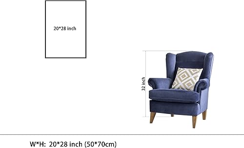 Vista 7 de Wieco Art Morning Dancing 100% pintado a mano, pinturas al óleo florales, lienzo, arte de pared moderno, estirado y enmarcado, flores abstractas