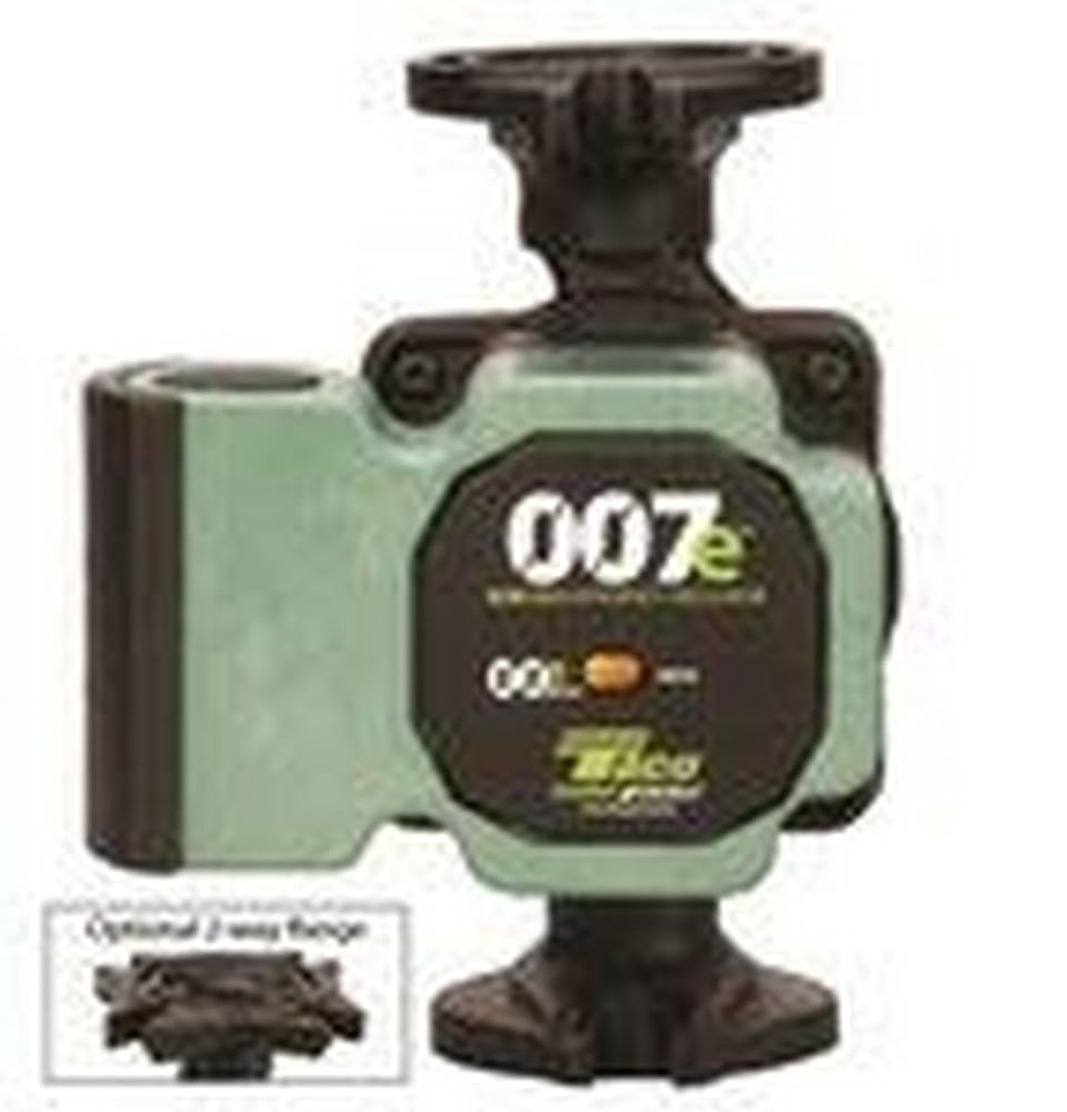 007E-2F4 ECM High Efficiency Circulator Pump 120V/60Hz/1Ph - Cast Iron, Universal Flange