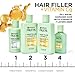 Garnier Fructis Hair Filler Strength Repair Shampoo with Vitamin Cg, Sulfate Free Shampoo for Weak, Damaged Hair, 10.1 Fl Oz, 1 Count