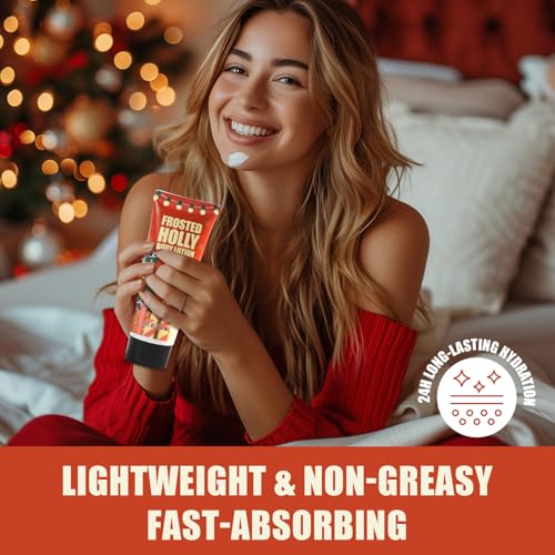 Christmas Bath Gift Set for Women, 5 PCS Bath and Body Gift Set,Holiday Stocking Stuffers with Shower Gel, Body Lotion, Mini Towel,Birthday Gifts for Women - Image 5