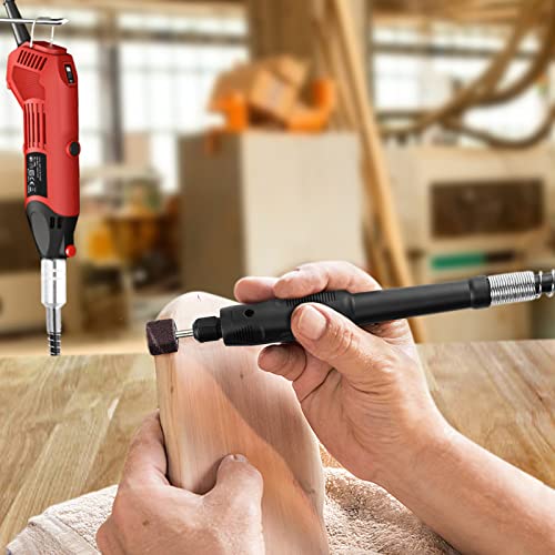 AC Rotary Tool Kit Electric Grinder 6 Variable Speeds 8000-35000RPM 170W Polishing Carving Shaping Carrying Case