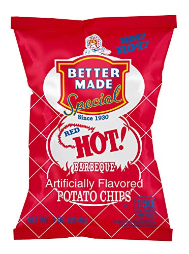 Better Made Special Variety Pack Potato Chips - Case of 50-1oz Bags – Original, BBQ, Sweet BBQ, Sweet Heat BBQ, Red HOT BBQ, Salt & Vinegar, Honey BBQ, Sour Cream & Onion - Crunchy - image 6