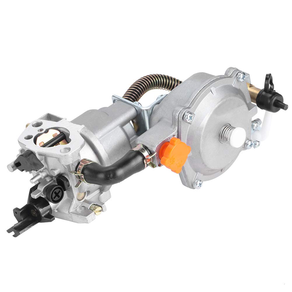 Carburador de combustible dual generador Reemplazo del carburador LPG NG Kit de conversión 2.8KW GX200 170F Carburador de estrangulador manual GX160 2KW 168F