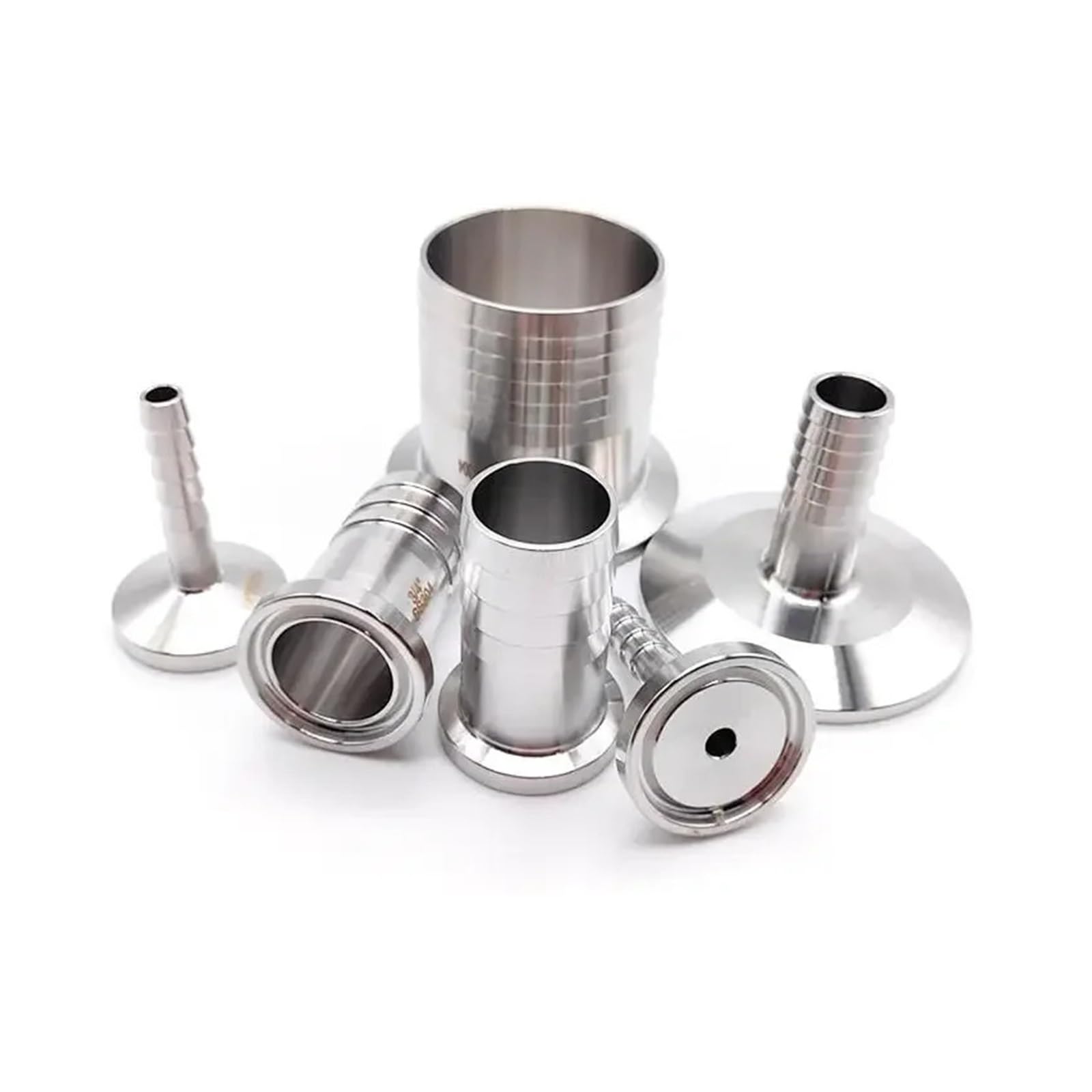 1pc 45mm x Ferrule 64 Hose Tri Clamp OD45mm Adaptor SS304 Pipe Fitting Ferrule OD64mm