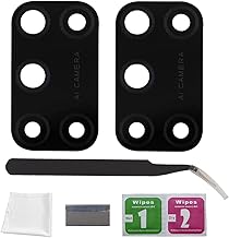 Eonpam 2 Pack Camera Glass for Oppo A72 / Oppo A52 Original Rear Camera Lens Glass Replacement HD Camera Protection Camera Glass + Repair Kit