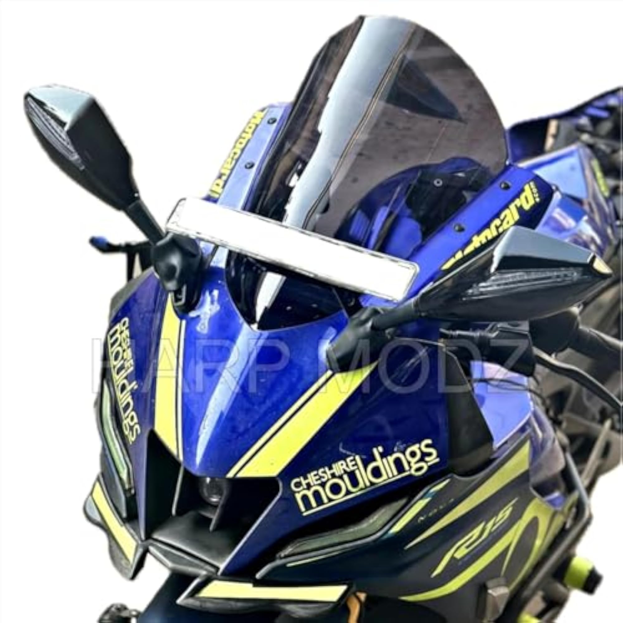 Indonesian Full Bubble Visor Windshield Wind Deflector for R15 V4 & R15 M