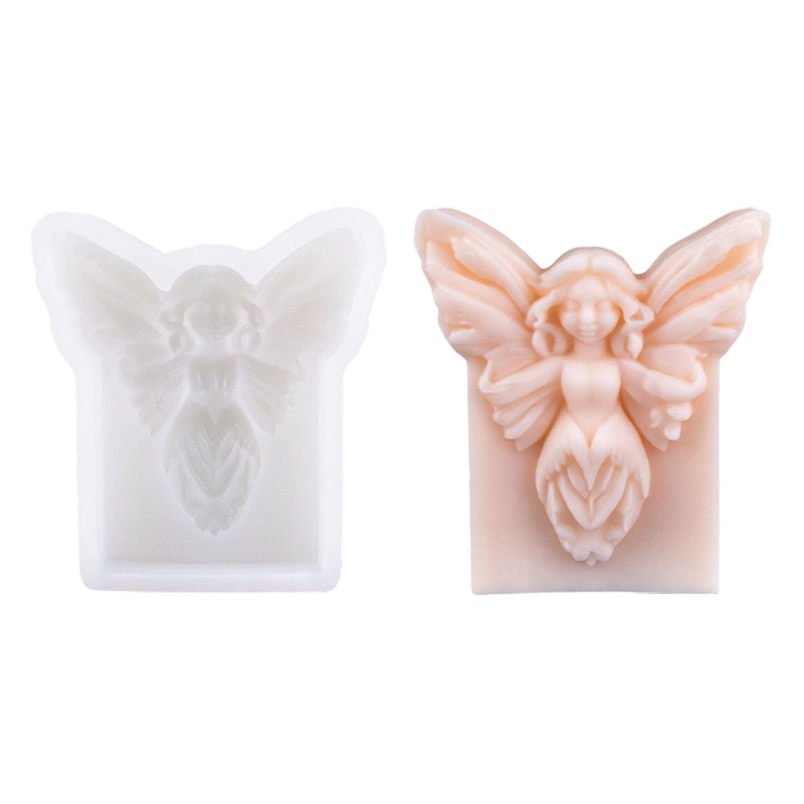 Jazuaiao Figurine Silicone Molds for Soap Epoxy Resin Butterfly Shape Silicone Molds for Home Decoration Decorative Butterfly Mold