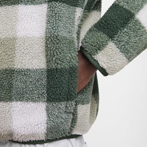 Nike Club Men's Winterized Half-Zip (FZ0896-323, Fir/Sail/Jade Horizon)2