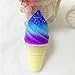 Produktbild Faironly Squishy Eiscreme, groß, 15,2 cm, Squeeze Toy New Jumbo Squishy EIS Cone langsam steigend Kawaii Kuchen Duft von Dekompressions-Spielzeuge, Sternfarbe