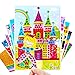TLBBJ Juguetes artesanales 5pc Crafts Kids Niños Juguetes para niños Diamante Etiqueta Puzzle Material de Kindergarten DIY Crafts Niños Juguetes para niñas Juguetes para niños Sencillo