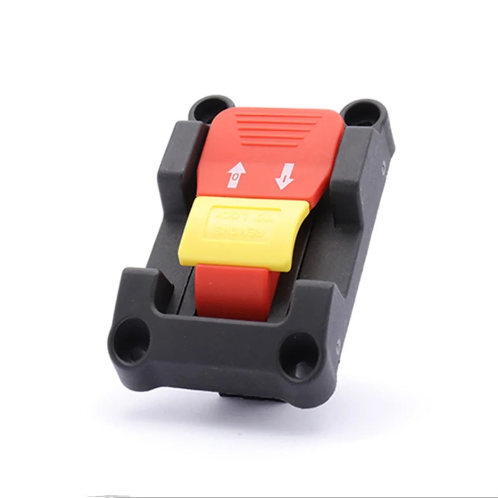 1 Interruptor de Bloqueo de Seguridad HY18-32 4 Pines 250V 16A 125V 20A 2HP DPDT interruptores de tecla de botón de Encendido y Apagado for máquinas Herramientas
