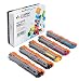 Clearprint © TN221 / TN225 Compatible Toner Cartridge Replacement for Brother TN221/ TN225 (2 Standard Yield Black, 1 Cyan, 1 Yellow, 1 Magenta, 5-Pack)