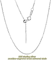 Vista 7 de Crystal Pendant Necklace 925 Sterling Silver Chain Necklace Adjustable Healing Crystal Necklace For Women