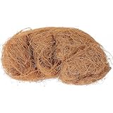 Hohopeti Kokosfasermatte Natürlich Atmungsaktiv Mulchvlies für Topfpflanzen Frostschutz Unkrautvlies Gartenabdeckung Leichte Kokosnussfasern für Gesundes Pflanzenwachstum