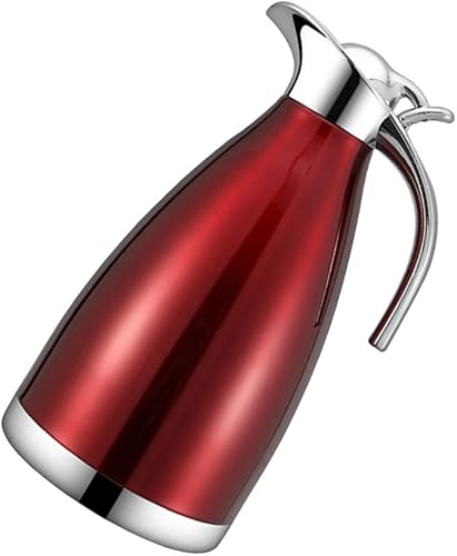 Miniatura 1 de Termos para Cafe - Hervidor de agua de acero inoxidable de doble pared, hervidor de té térmico, multifuncional, para el hogar, oficina, restaurante,