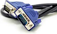 Cabo VGA 1,5 Metros Super Resistente Conexão Estável e Durável para TV, Projetor, Notebook e Monitores Compatível com Diversos Dispositivos, Fácil de Instalar Perfeito para Casa, Escritório e Escola