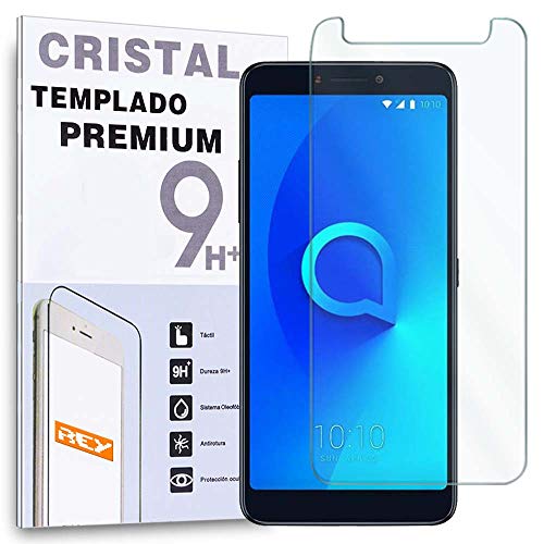 ELECTRÓNICA REY Verre Trempé pour ALCATEL 3 (2018) - 3L (2018), Protecteur d'écran qualité supérieure