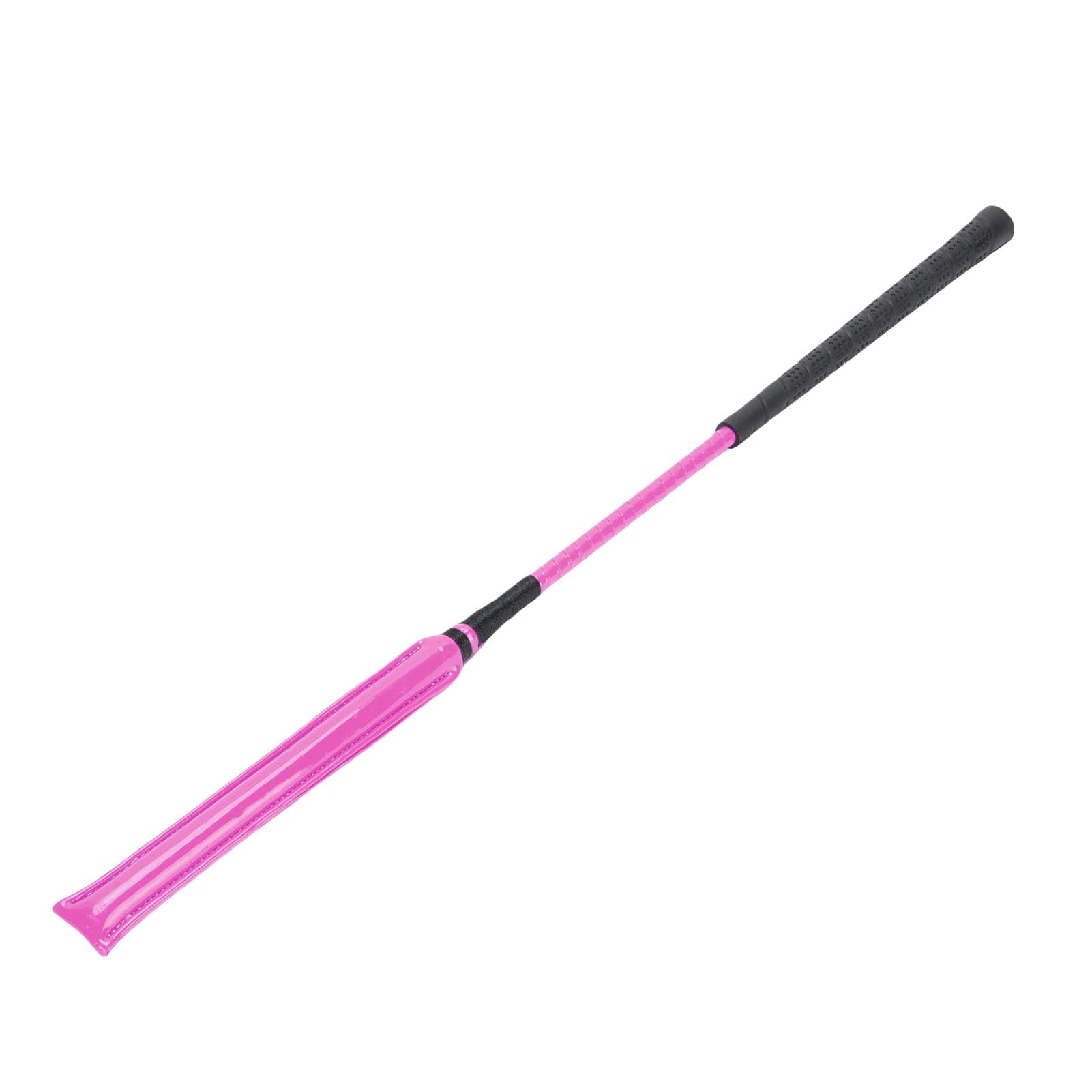 Sxhlseller Frustino da Equitazione con Manico in Silicone Antiscivolo |Frustino Equestre in Pelle Verniciata da 65 Cm per l'addestramento dei