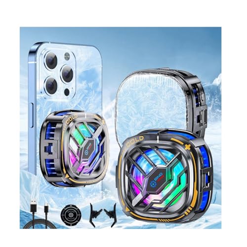 مبرد جوال مغناطيسي للموبايل محمول شبه موصل مروحة تبريد للهاتف الم...