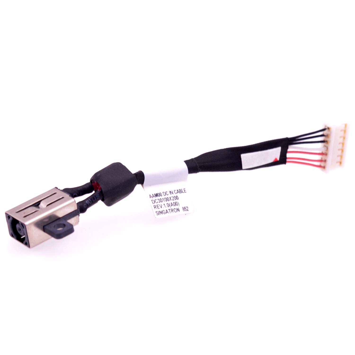 Deal4GO DC Power Jack Harness Charging Port DC30100X300 64TM0 064TM0 Replacement for Dell XPS 15 9550 9560 Precision 5510 M3800