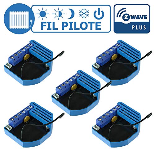Preisvergleich Produktbild 5 Stück EInbau-Module, mit Steuerleitung, Z-Wave Plus qubino