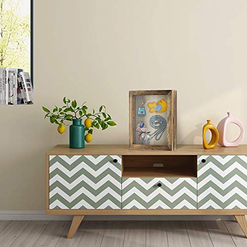 image for Love-KANKEI Shadow Box Frame 8x10 Shadow Box Display Case with Linen B