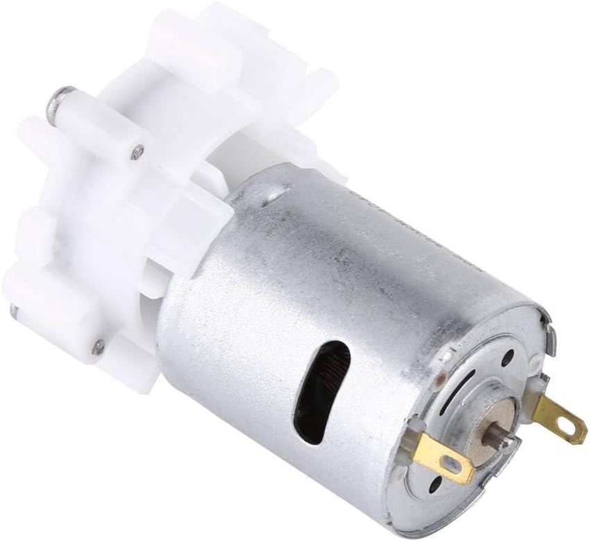 Micro Vacuum Pump, Mini Self-Priming Water Pump, Peristaltic Pump, DC 3-12V Diaphragm Pump Aquarium Water Pumping with RS-360SH Motor