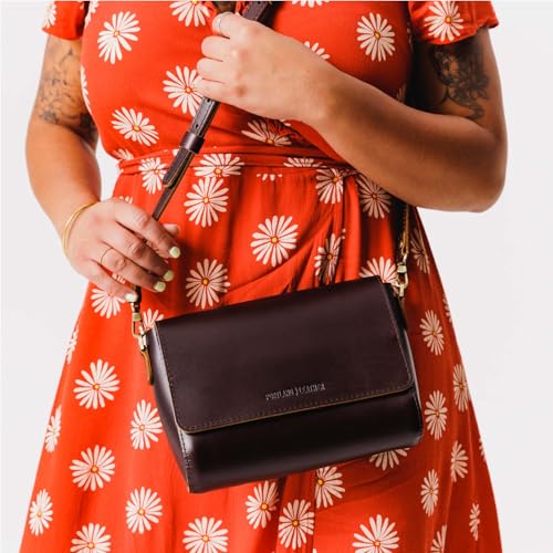 Image of Portland Leather Goods Metro Crossbody Bag for Women - Handmade from the Finest Full-Grain Hides