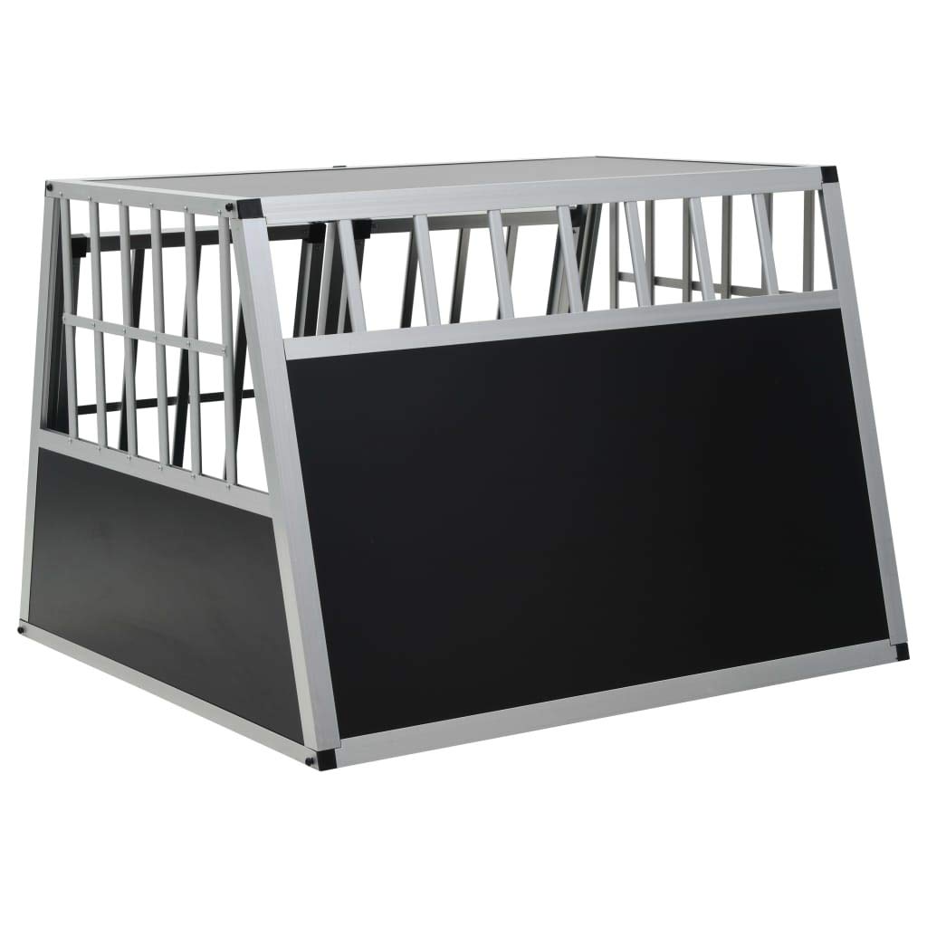 Festnight- Trasportino per Cani con Doppia Porta, Contenitori da Trasporto per Cani 94x88x69 cm