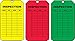 AccuformNMC Danger/Caution/Attention, Pack of 25 PF-Cardstock Scaffold Status Tag, Legend, 5.75