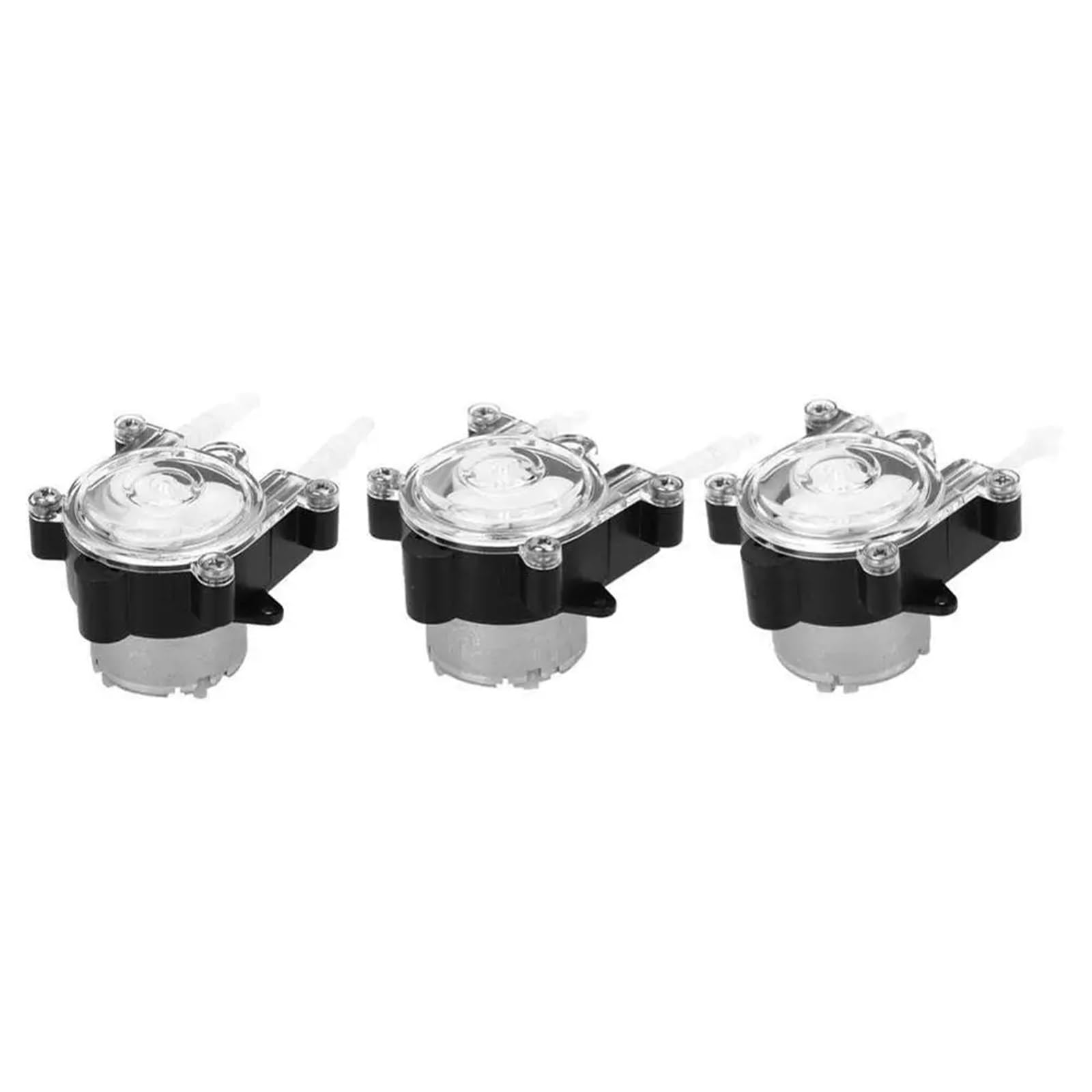 Bomba peristáltica de alta precisión de 6 V CC - Microbomba peristáltica for análisis bioquímicos, bajo nivel de ruido, sin contaminación(2x4tube)