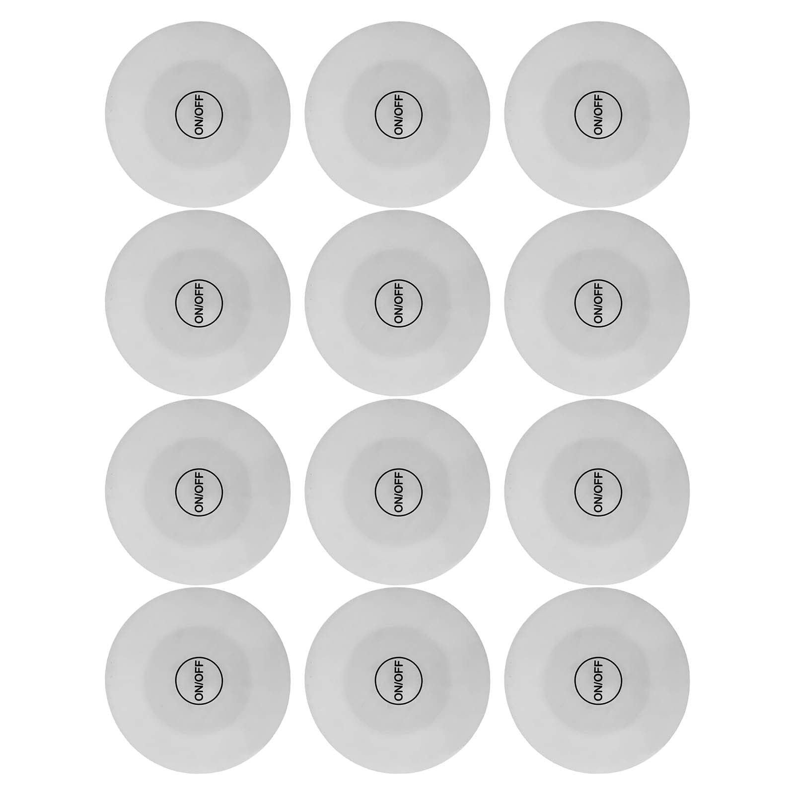 12 Pcs Led Coasters, Led Bottle Lights, Light Up Coasters for Drinks, Led Bottles Light Sticker, Lights Stickers Coasters, for Drink Bar Party Wedding Decor