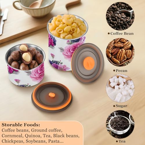 Contenedor Hermético para Café de Acero Inoxidable 500ml miniatura 6