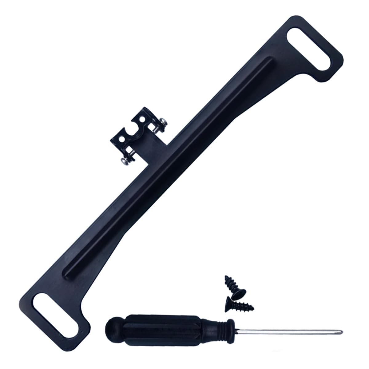 Photo 1 of KITUREK Reverse Rear Camera License Plate Bracket - Black