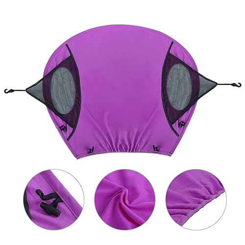 Miniatura 10 de Parasol universal para cochecito de bebé, sombra de lluvia, opaca, protección solar anti-UV, parasol para cochecitos, asiento de automóvil,