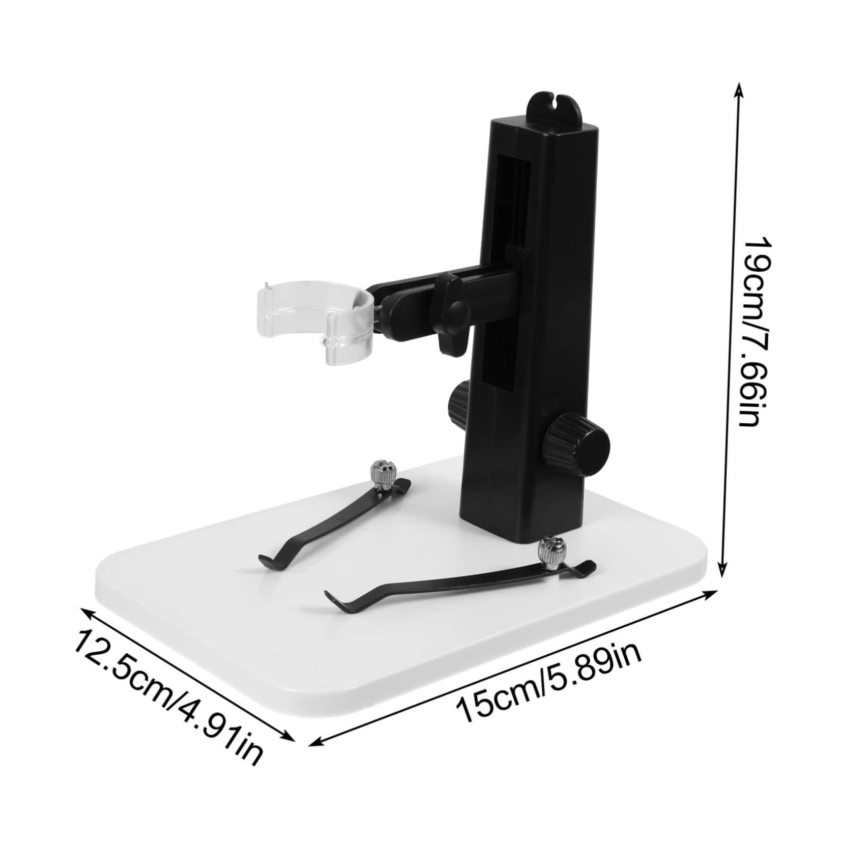 Baluue 2pezzi Regolabile Per Microscopio Lifting Facile Installare e Sostituire Per Microscopio Resistente e