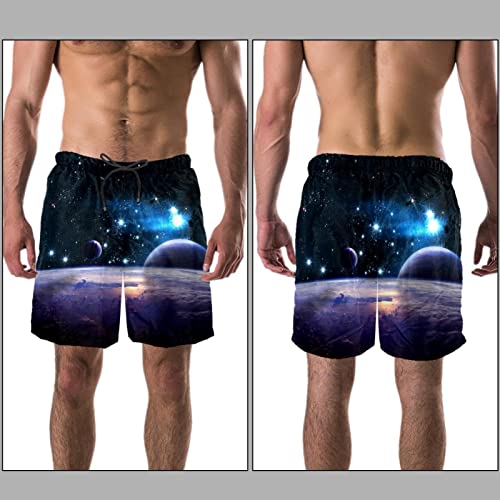 Maillots de bain hommes séchage rapide HadHfun planète