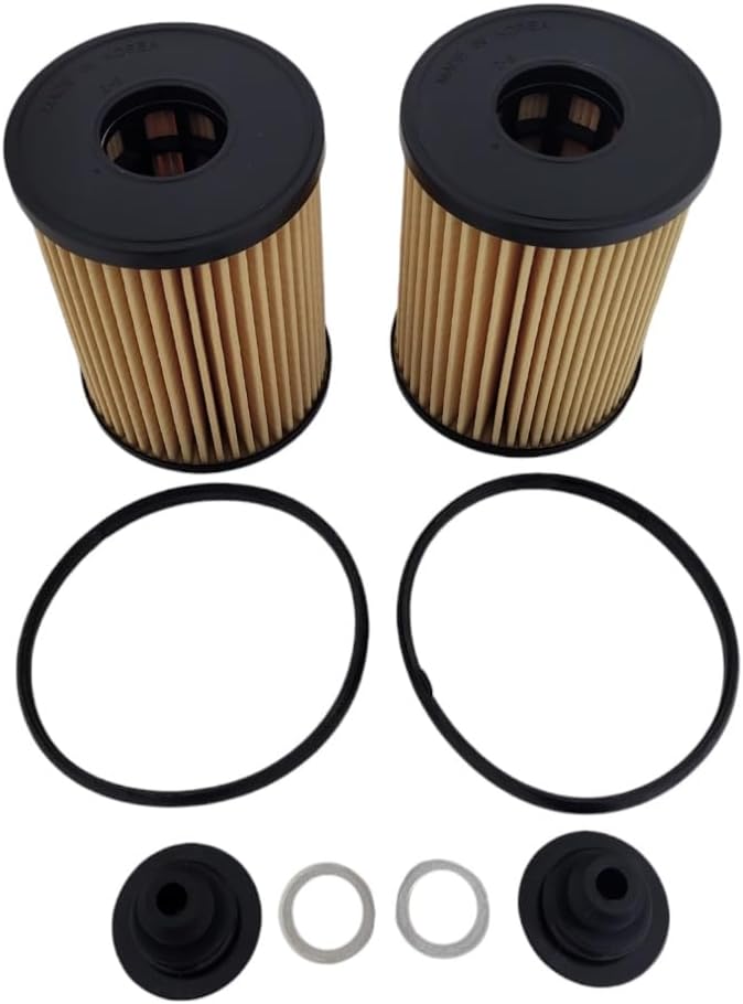 Genuine OEM 26350-2S001/263502S001 Service Kit - Oil Filter(Pack of 2), Compatible With Hyundai Santa Fe 21-22 Sonata 20-22 Tucson 22 Kia K5 22 Sorento 21-22
