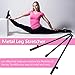 FIGROL Leg Stretcher Leg Split Stretching Machine Stretching Equipment Flexibility for Ballet, Yoga,Dance, MMA, Taekwondo & Gymnastics(Black)