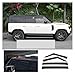 SSUJLKXTL Rain Guard Car Accessories Land Fit for Rover Defender 90 110 2020-2024 Window Visors Sun Rain Guard Deflector Rear View Mirror Rain Cover(for Defender 110 130)