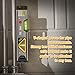 PREXISO 2-in-1 Laser Level 12 in Spirit Level with Light, 100Ft Alignment Point & 30Ft Leveling Line, Magnetic Laser Leveler Tool for Construction Picture Hanging Wall Writing Painting Home Renovation