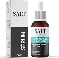Sérum 10% Ácido Glicólico + 5% Niacinamida + 1% Alfa Bisabolol - Salt Cosmetics