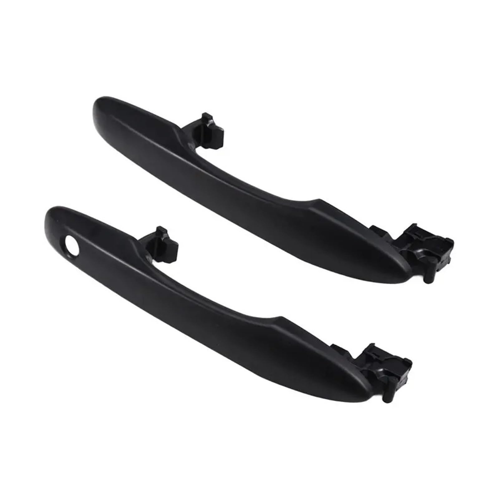 Punxdda Car Exterior Door Handle for Toyota for Prius for Yaris for Avalon for Camry for Corolla Front Door Exterior Outside Handle(Matte Black)