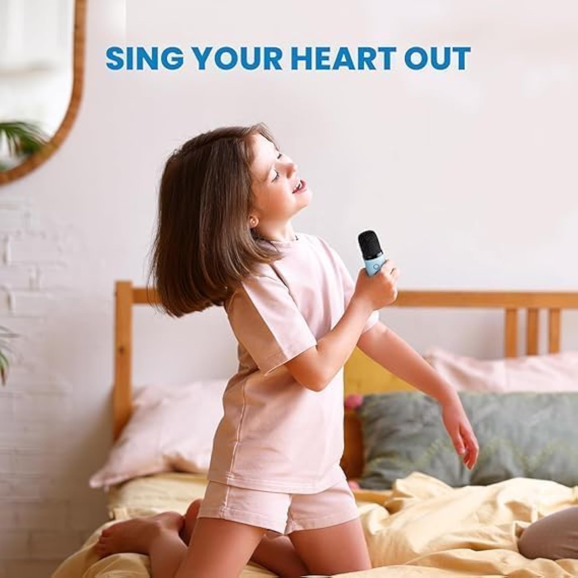 Karaoke Speaker, Portable Bluetooth Sound System