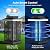 Garuted Bug Zapper Outdoor, 2026 Upgraded 3 in 1 Rechargeable Bug Zapper with 5000mAh Battery & LED Night Light, 4000V Cordless Waterproof Mosquito Zapper for Outside,Patio,Backyard,Garden Black