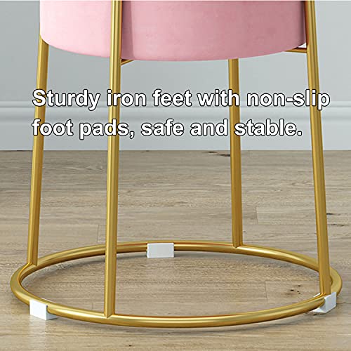 Silla acolchada para tocador estable con patas antideslizantes 7